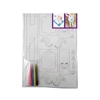 DIY Paper Unicorn & Bunny