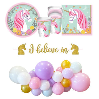 Unicorn Essentials Party Pack for 8