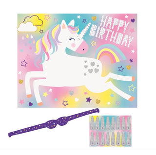 Unicorn Party Blindfold Game