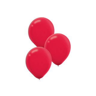 Value Apple Red Mini Balloons - 50 Pack
