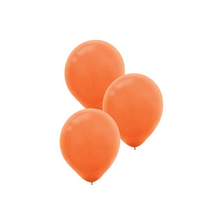 Amscan | Orange Mini Balloons 5"/12cm | Orange Party Supplies NZ