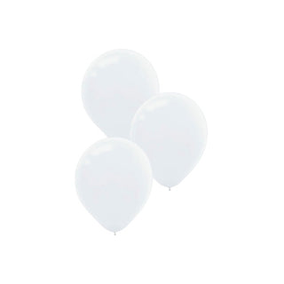 Value White Mini Balloons - 50 Pack