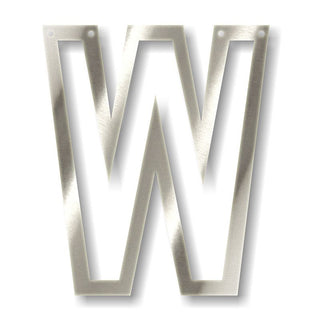 Meri Meri Silver Acrylic Bunting Letter or Number