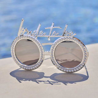 Ginger Ray | Bride to Be | Bride Glasses | Hen Party | Silver Diamantés | NZ Party Supplies |