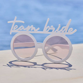 Ginger Ray | Team Bride Glasses | Ginger Ray Team Bride Glasses | Hens Party | NZ Party Supplies |