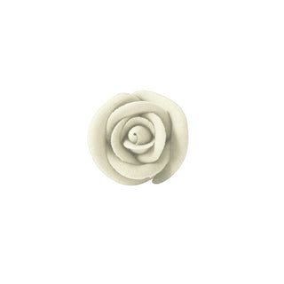 Edible Icing White Rose - 2cm