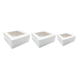 Square Window Cake Box