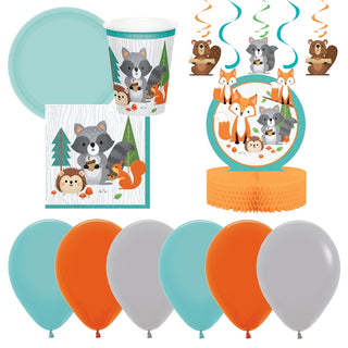 Woodland Party Value Pack for 8