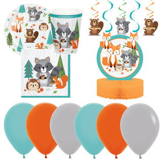 Woodland Party Value Pack for 8