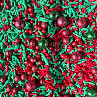 Christmas Bauble Sprinkle Medley | Christmas Cake Decorating Supplies NZ