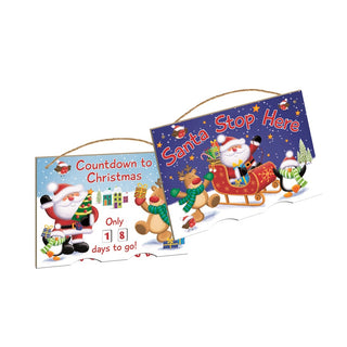 Christmas Countdown Spinner | Christmas Decorations NZ
