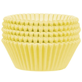 Cake Craft | Pastel Yellow Cupcake Papers | Yellow Party Supplies NZ