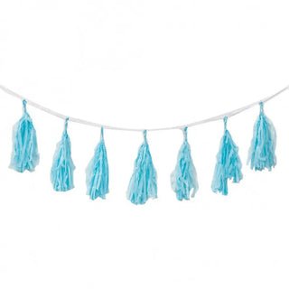 Five Star Tassel Garland - Pastel Blue