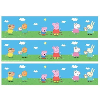 Peppa Pig Cake Strip Edible Images