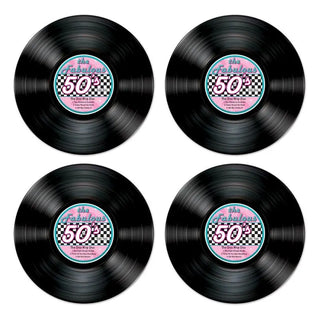 Record Decorations | 50's Party Decorations