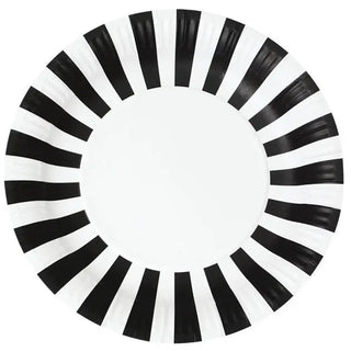Paper Eskimo | Black Tie Plates | Black Party Supplies NZ