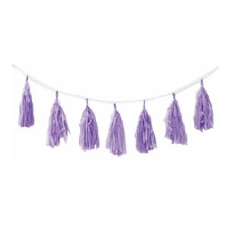 Five Star Tassel Garland - Lilac