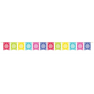 Fiesta Assorted Colours Del Sol Flag Banner