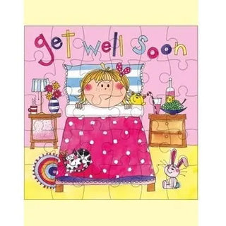 Rachel Ellen Get Well Soon Jigsaw Card