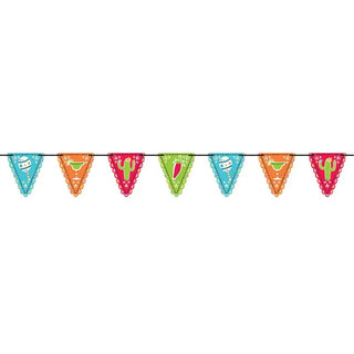 Fiesta Mini Pennant Banner | Fiesta Party Supplies