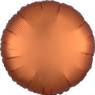 Satin Luxe Amber Round Foil Balloon