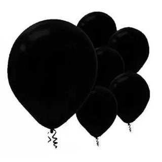 Amscan | Value Balloons Pack of 15 - Black