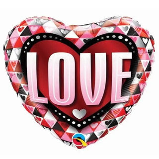 Love Heart Foil Balloon | Valentines Balloon 