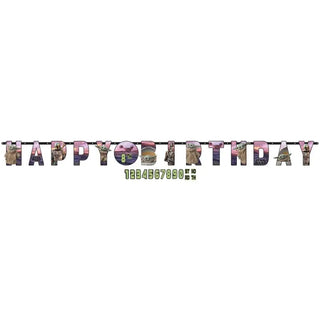 Star Wars Mandalorian Birthday Banner | Star Wars Party Supplies