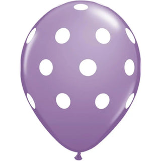 Purple Polka Dot Balloon | Kids Birthday Party Supplies