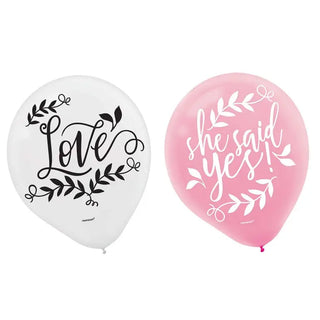 Love and Leaves Balloons | Bridal Shower Supplies