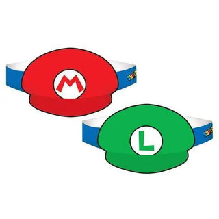 Super Mario Brothers Hats | Mario Brothers Party Theme & Supplies