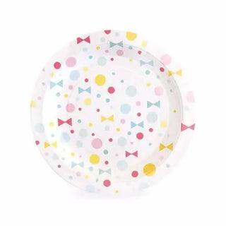 Paper Eskimo Summer Bows Plates - Lunch