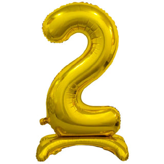 Giant Gold Air-Fill Foil Balloon - 2 | 21st Birthday Party Supplies NZ