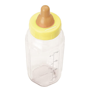 Jumbo Yellow 28cm Baby Bottle | Baby Shower Supplies NZ