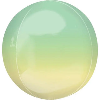 Anagram | Green Yellow Ombre Orbz Balloon