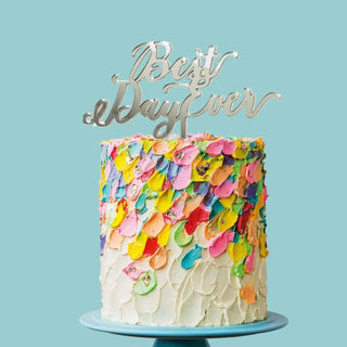 Sugar Crafty | Best Day Ever Cake Topper - Mirror