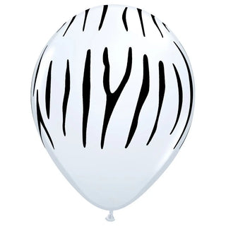 Qualatex | Zebra Print Balloon | Zebra Print Party Supplies