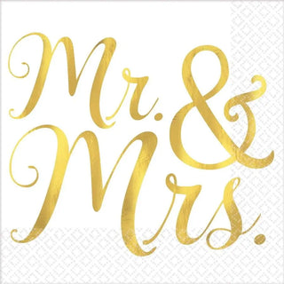 Mr and Mrs Napkins | Weddings Napkins