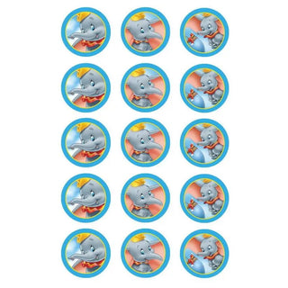 Dumbo Edible Cupcake Toppers | Dumbo Party Supplies