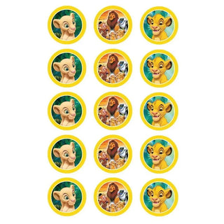 Lion King Edible Cupcake Toppers | Lion King Party