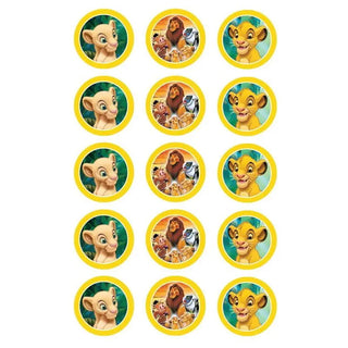 Lion King Edible Cupcake Toppers | Lion King Party