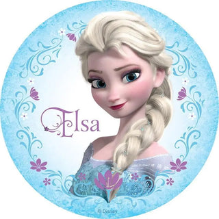 Frozen Elsa Edible Cake Topper | Frozen Party Supplies