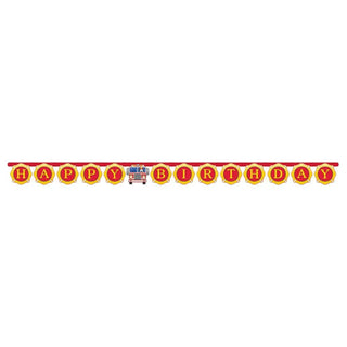 Fire Fighter Banner | Fire Fighter Party Supplies