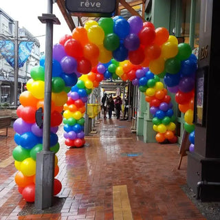Colour Block Balloon Arch