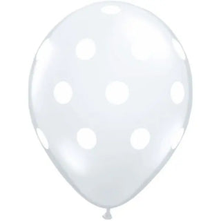 Clear Polka Dot Balloon