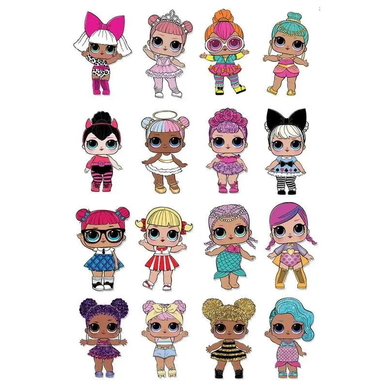 LOL Surprise Characters Edible Icing Icons – Build a Birthday NZ