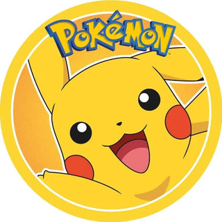 Pikachu Edible Cake Topper | Pikachu Party Supplies