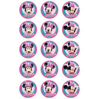 Minnie Mouse Edible Cupcake Images | Minnie Mouse Party Supplies