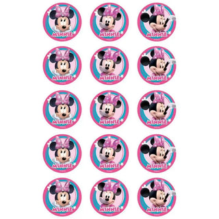 Minnie Mouse Edible Cupcake Images | Minnie Mouse Party Supplies