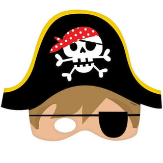 Amscan | Little Pirate Masks | Pirate Party Theme & Supplies